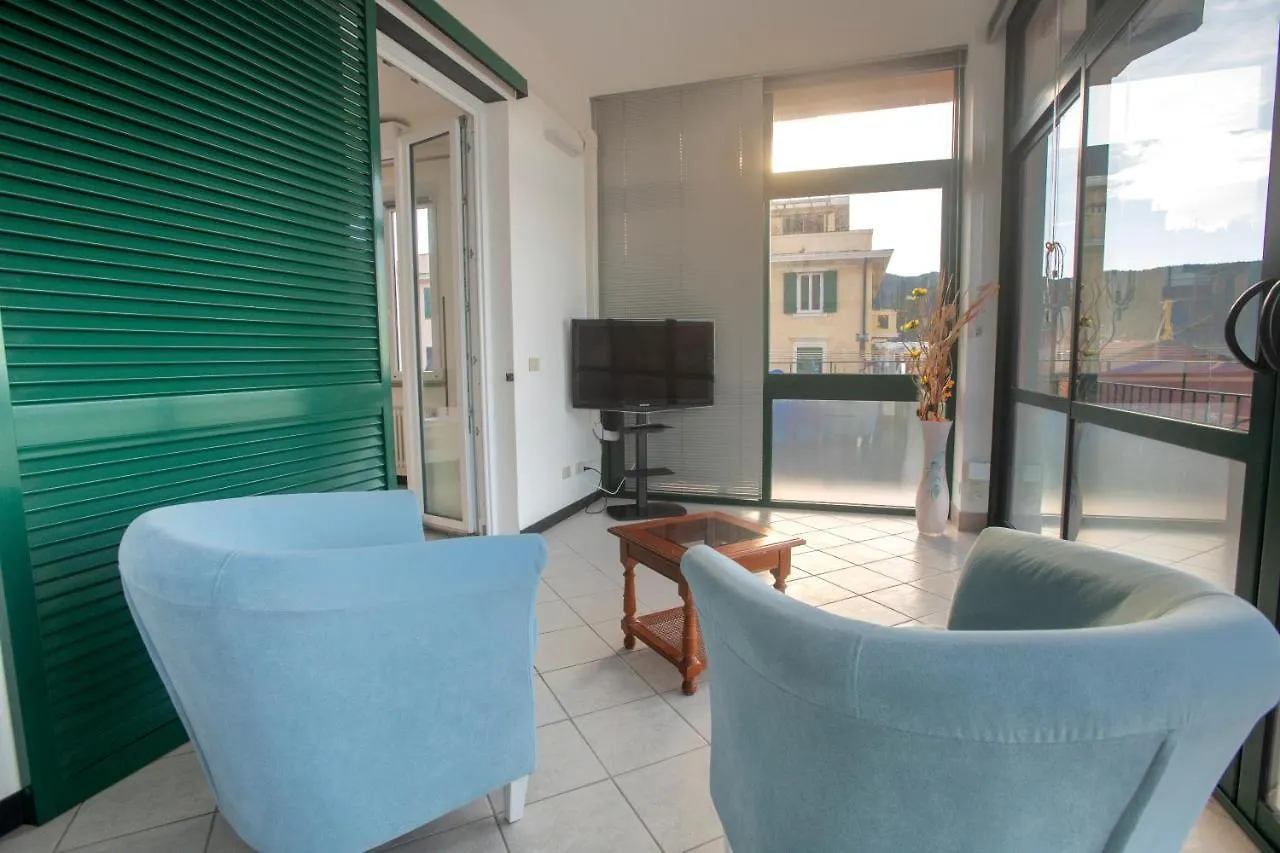 162 - La Veranda Sull'Acqua, Fronte E Vista Mare Riva Trigoso, Posto Auto Privato Sestri Levante Italy